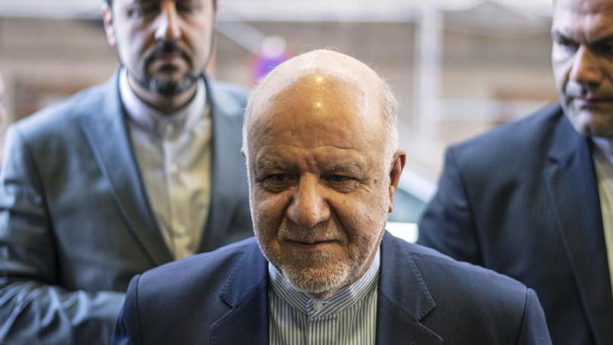 El ministro de Petróleo iraní, Bijan Namdar Zanganeh