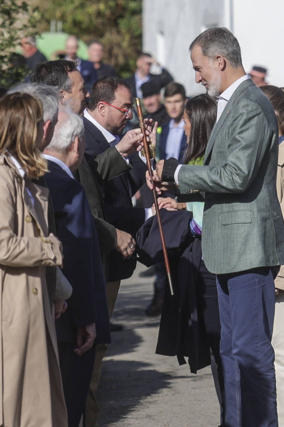 La Familia Real visita Arroes, Peón y Candanal, "Pueblo Ejemplar" 2023