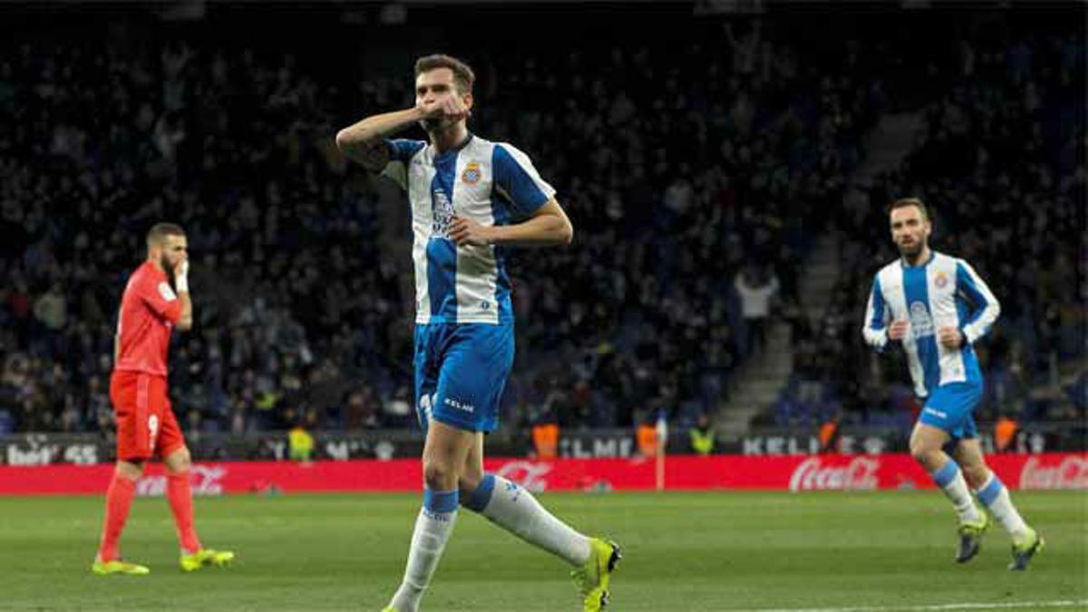 Leo Baptistao puso el primer gol para el Espanyol