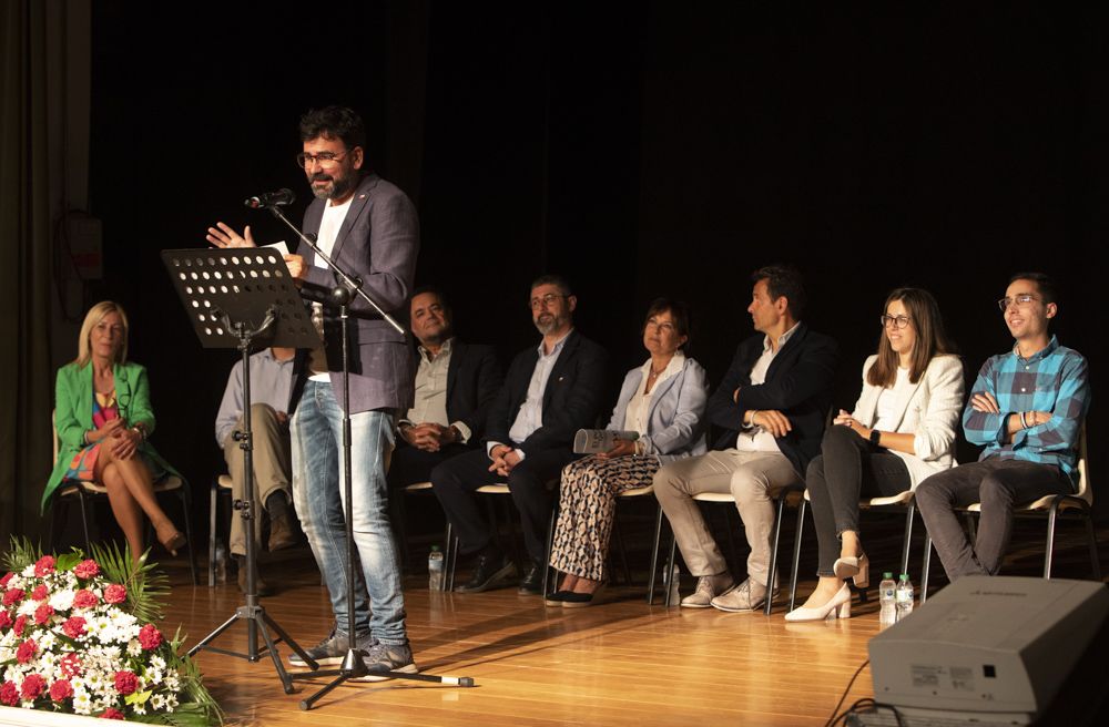 Acto de campaña de Iniciativa Porteña en el Teatro de Begoña del Puerto de Sagunto