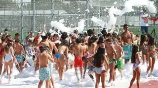 El Campamento Urbano se despide con fiesta de la espuma y sesión de DJ