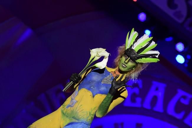 Carnaval de Las Palmas de Gran Canaria 2017: Concurso de Maquillaje Corporal
