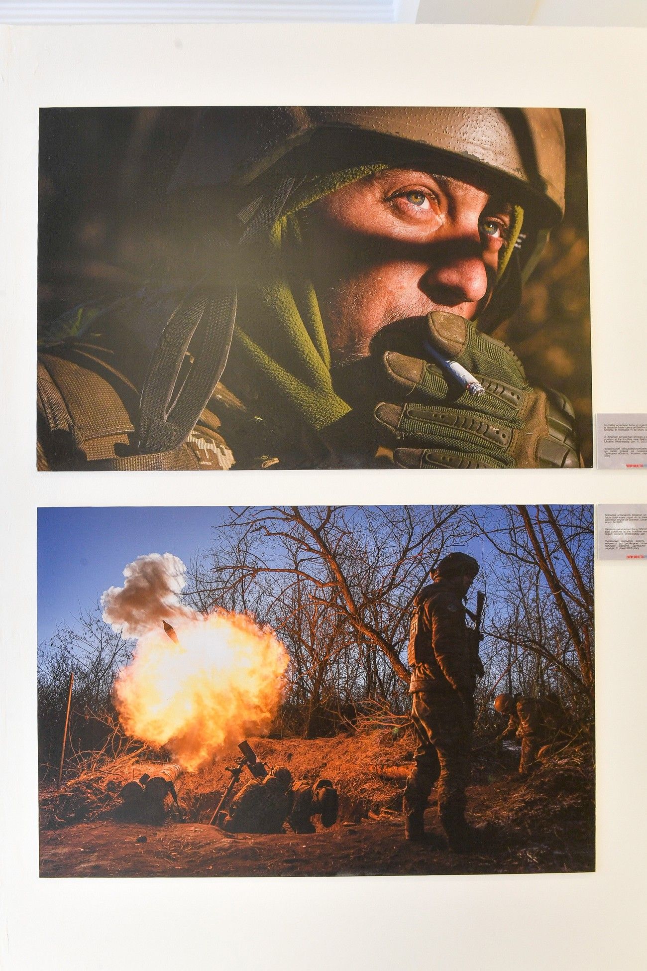 Exposición 'Crónica visual de la infamia' del fotoperiodista ucraniano Evgeniy Maloletka