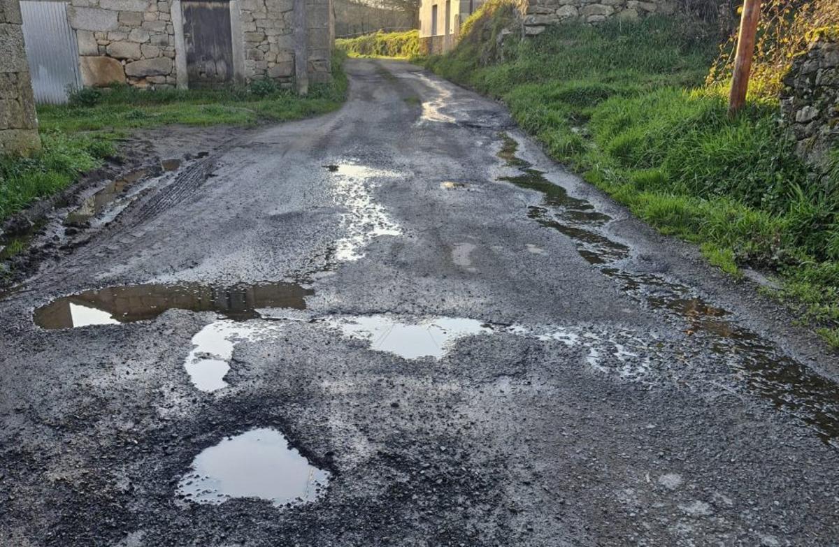 Pista en Agrochouso, en San Salvador.