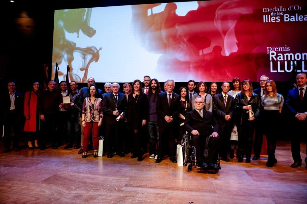 Baleares distingue a sus ciudadanos más ilustres con los premios Ramon Llull