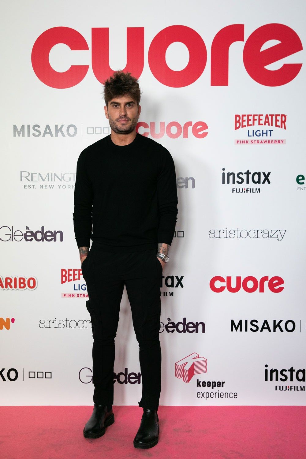 Rodri Fuertes en la fiesta Cuore