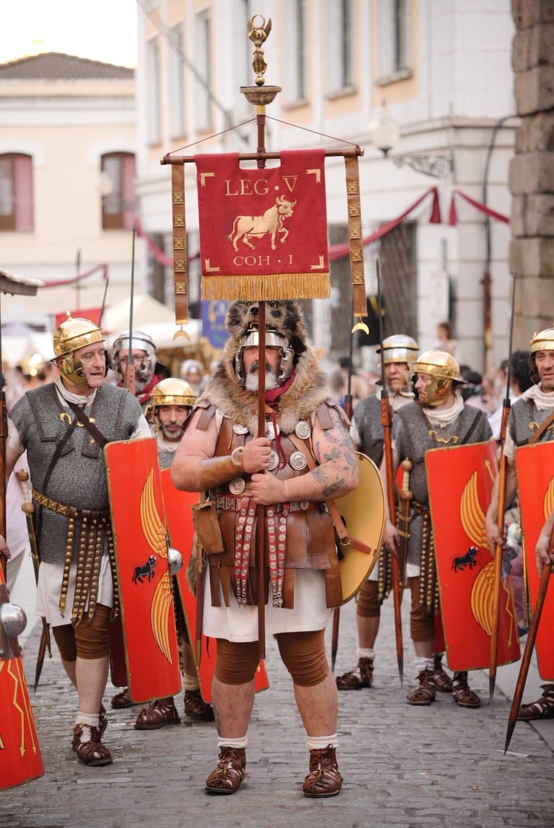 El Imperio Romano luce sus tropas en Emerita Augusta