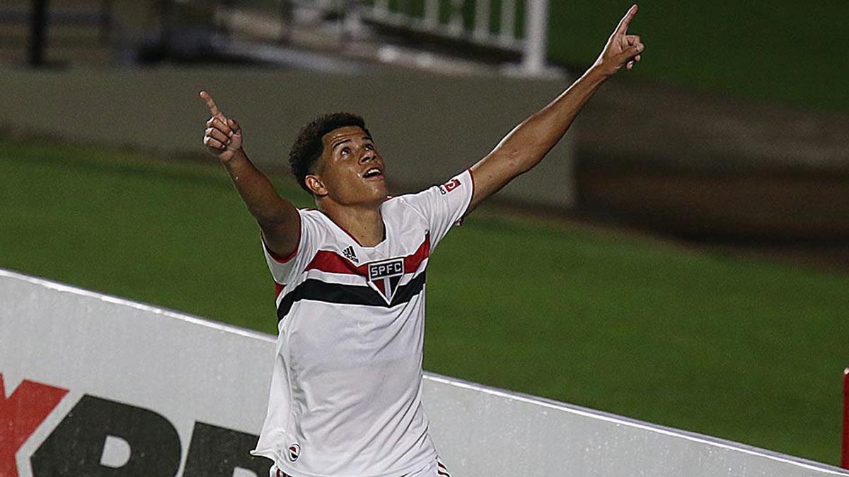 Gabriel Sara, uno de los futbolistas más desequilibrantes del Sao Paulo