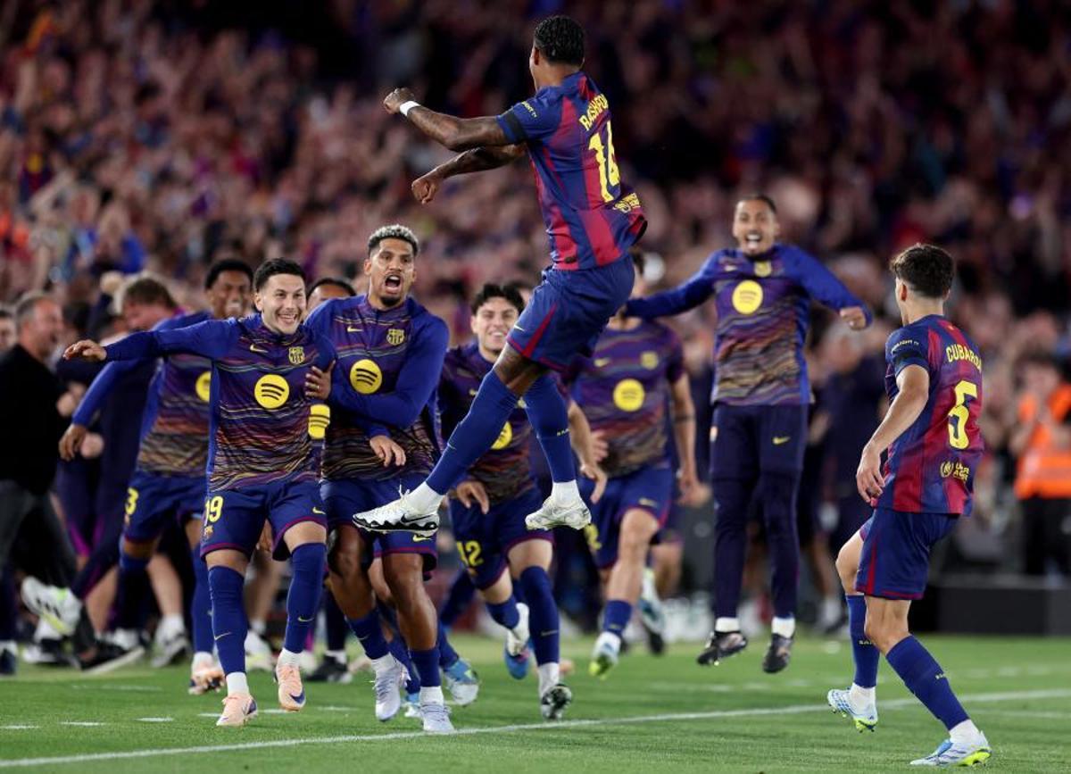 El Barça gana la liga frente al Madrid El Barça gana la liga frente al Madrid