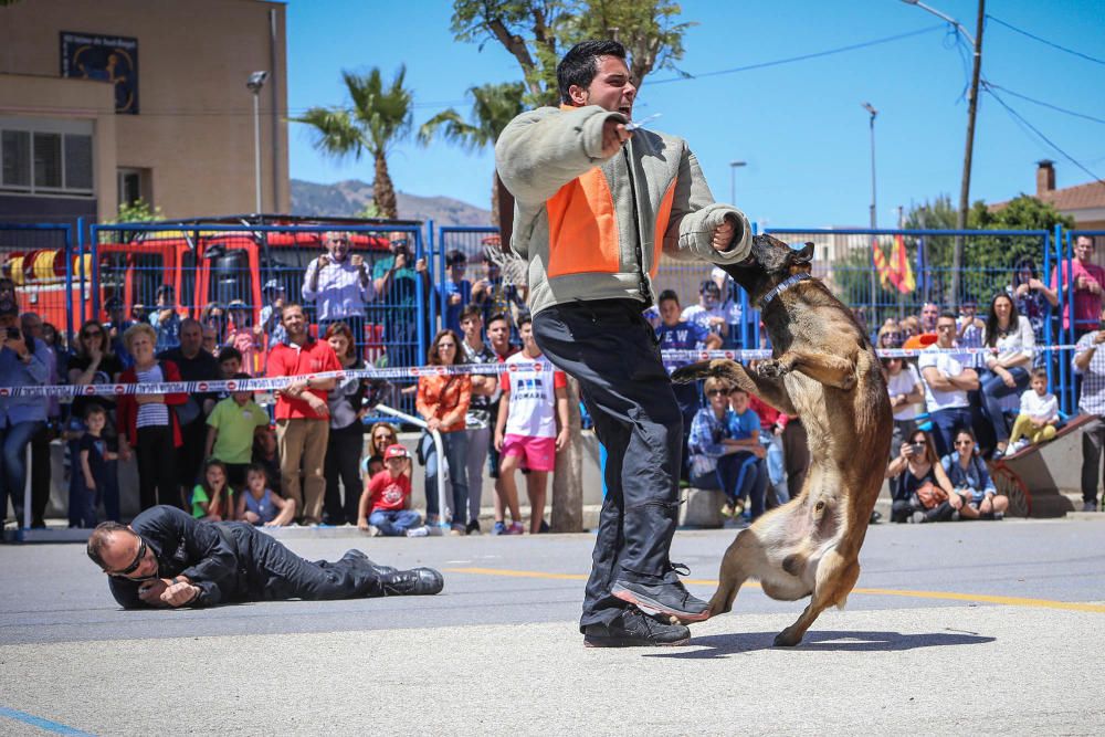 Romería de San Cristóbal y exhibición de las Fuerzas Armadas en Redován