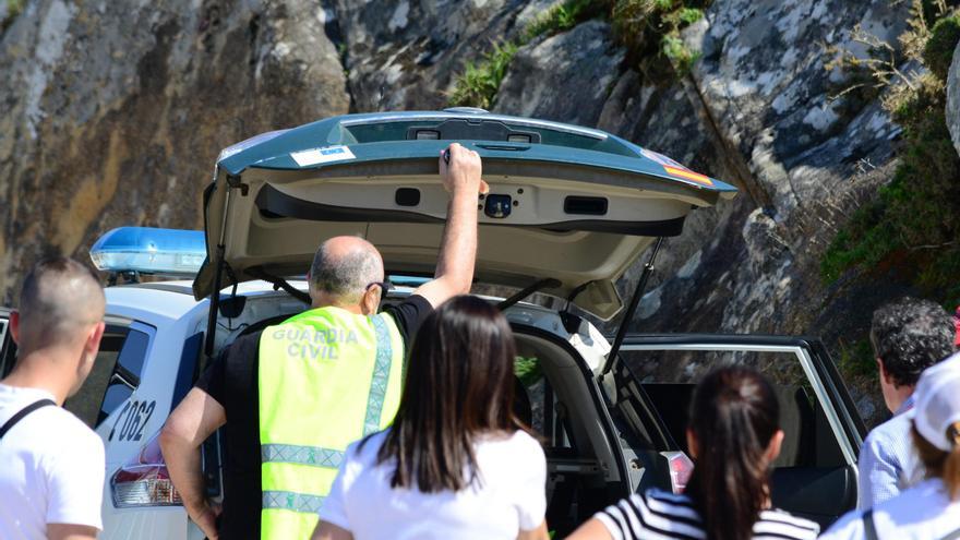 Intensifican la búsqueda del hombre desaparecido en Cangas