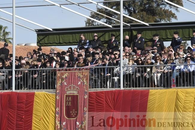 Homenaje al primer salto paracaidista militar en la Base Aérea de Alcantarilla