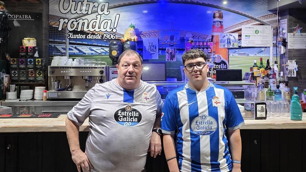 Peña Trintxerpe, la "quinta provincia gallega" juega en casa en Donosti: "Dejé de fumar por el Deportivo"