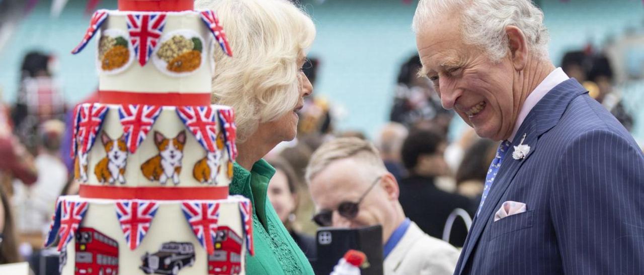 El Gran Almuerzo en el Oval Kennington para celebrar el Jubileo de Platino de la Reina Isabel II de Gran Bretaña.