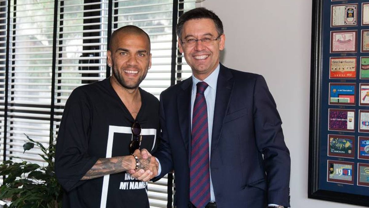 Alves y Bartomeu, en una imagen de archivo