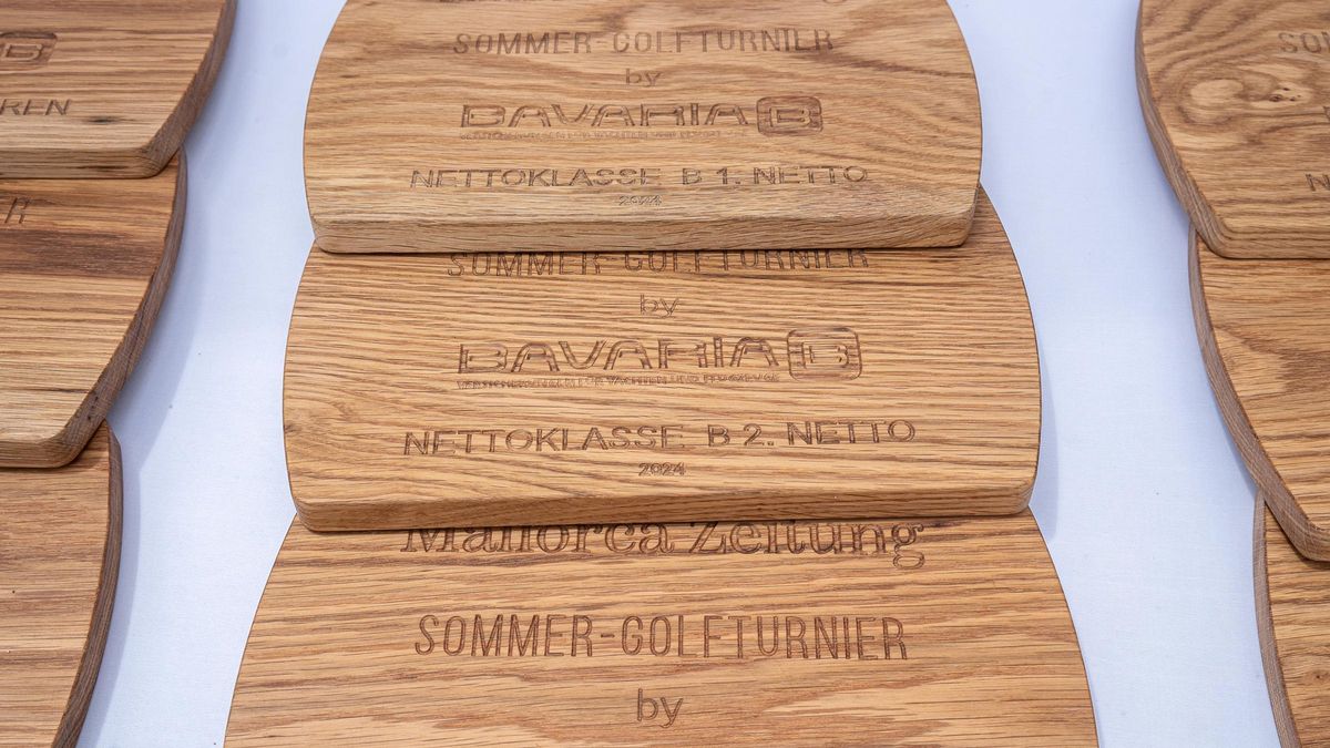 Premiere für das I. Sommer-Golfturnier by Bavaria der Mallorca Zeitung - Feier und Siegerehrung