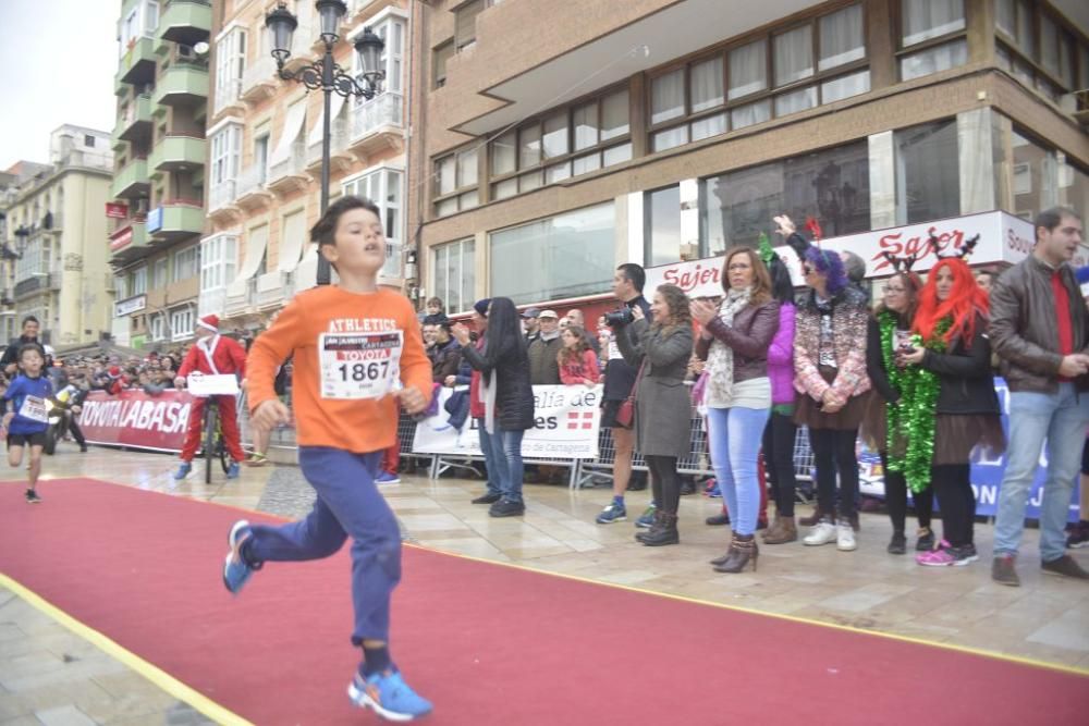 San Silvestre de Cartagena: Categorías infantiles