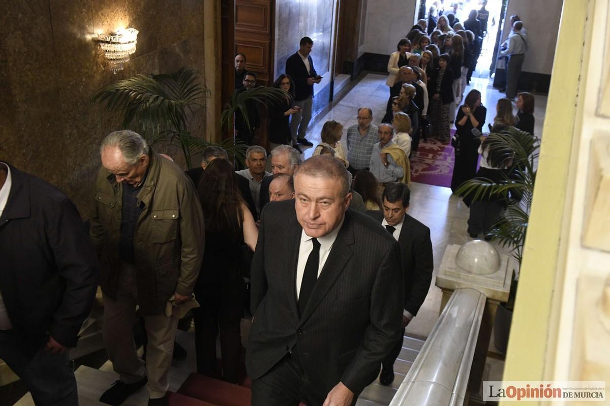 Murcia despide a José Ballesta: las fotos de la capilla ardiente