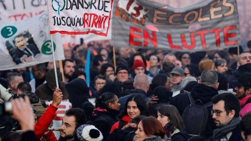 La protesta contra la reforma de las pensiones pierde fuelle