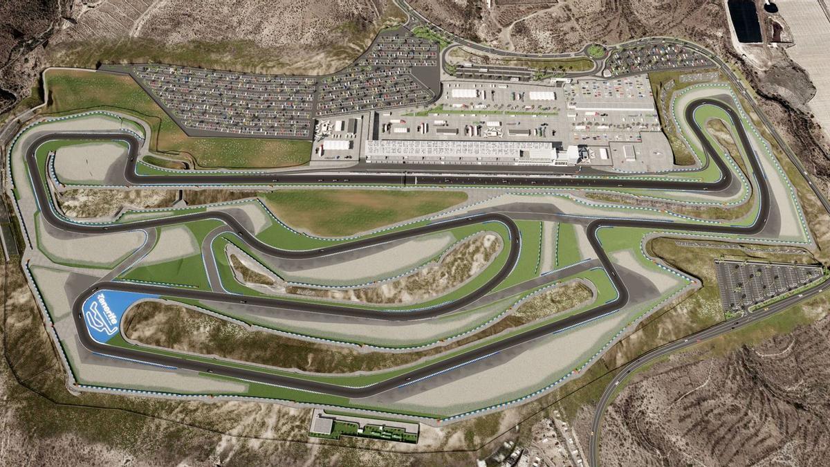 Así será el trazado del Circuito del Motor de Tenerife