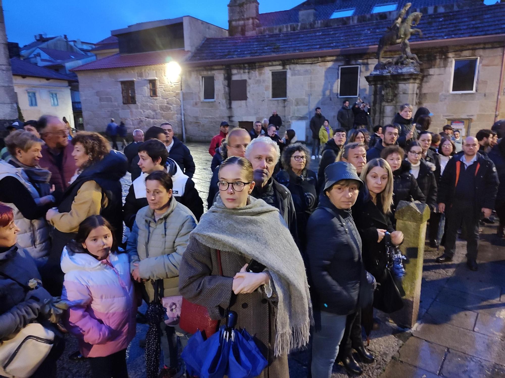 La procesión de la Santa Cena de la Semana Santa de Cangas