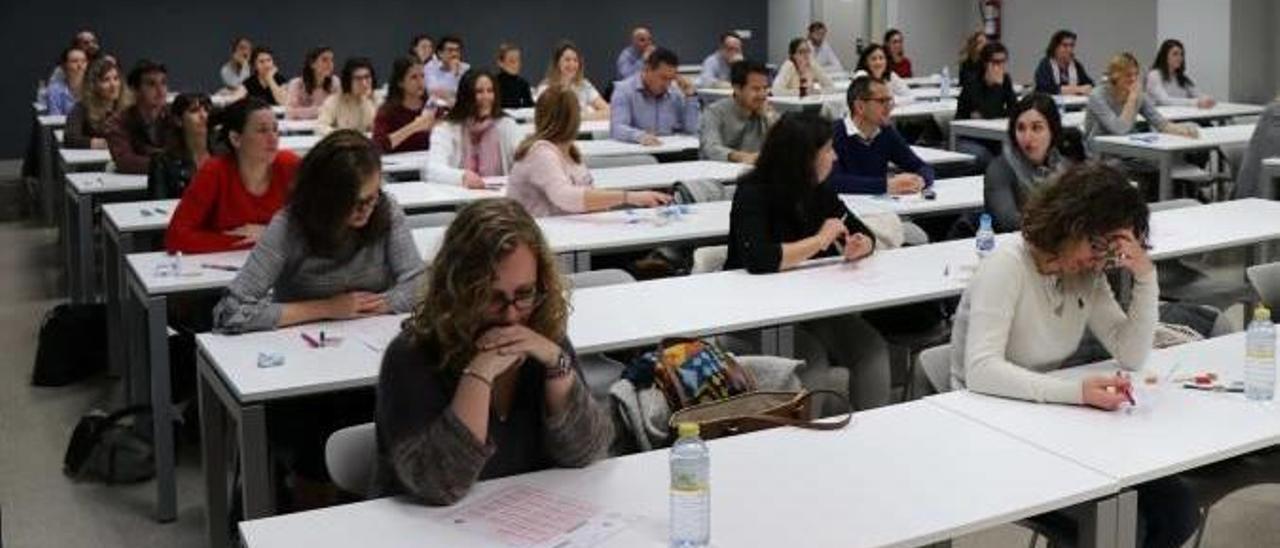 Una de las últimas pruebas de la OPE de Sanidad que ya está en marcha.