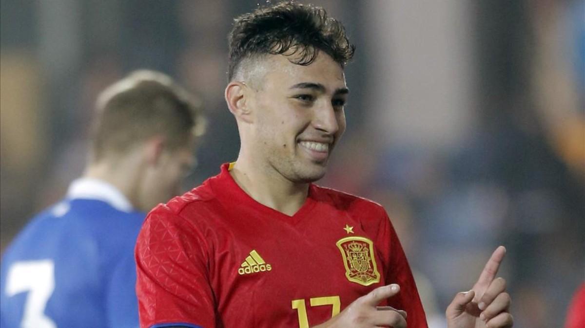 Munir El Haddadi optará por jugar con la selección de Marruecos a partir de ahora y renunciará a la española