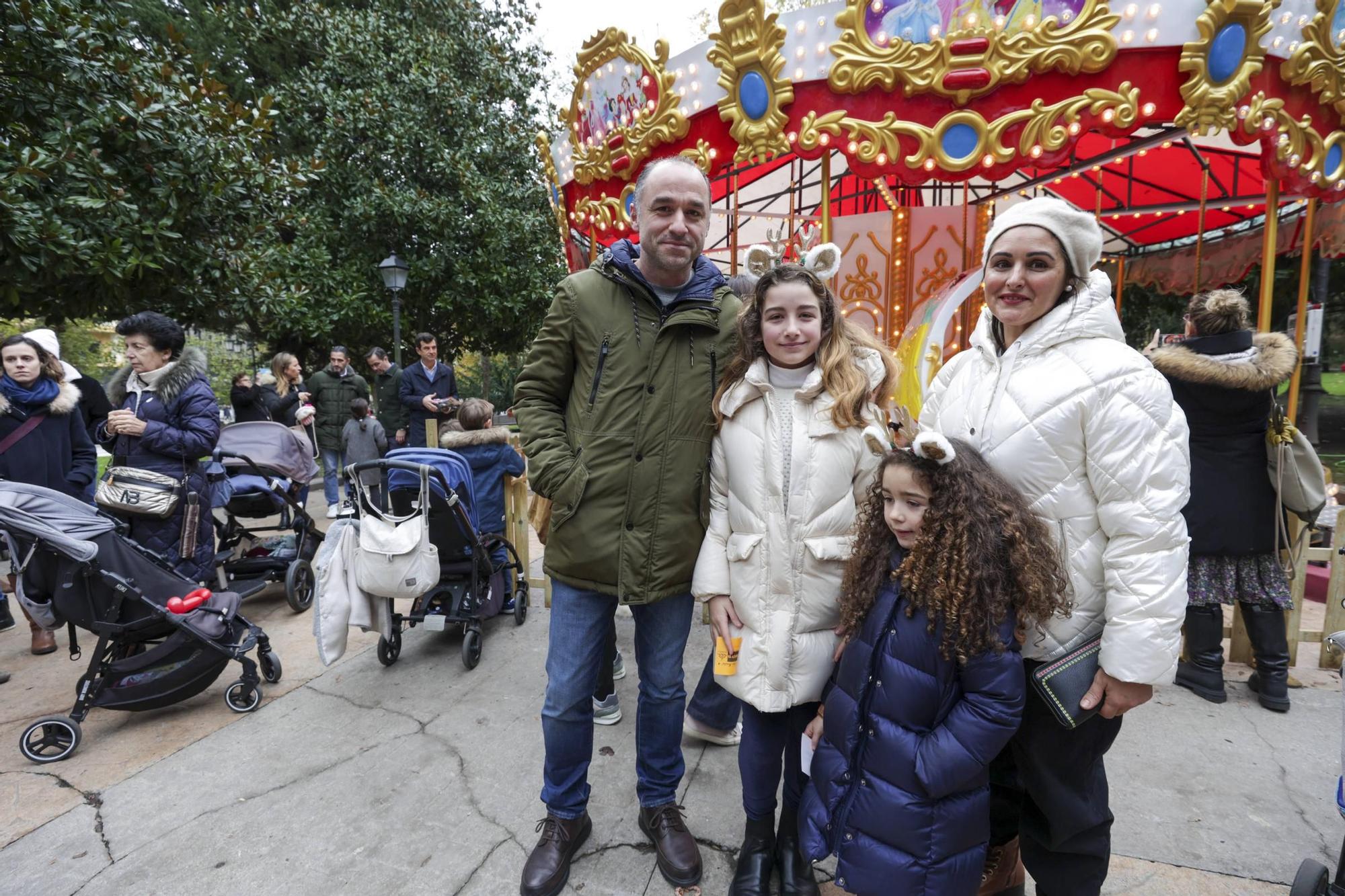 En imágenes: Ambiente navideño en Oviedo