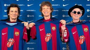 Acuerdo entre el Barça y los Rolling Stones para el logotipo de la camiseta del Clásico