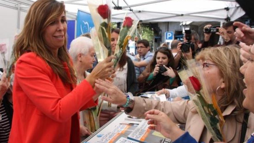 Sánchez-Camacho a la parada del PPC