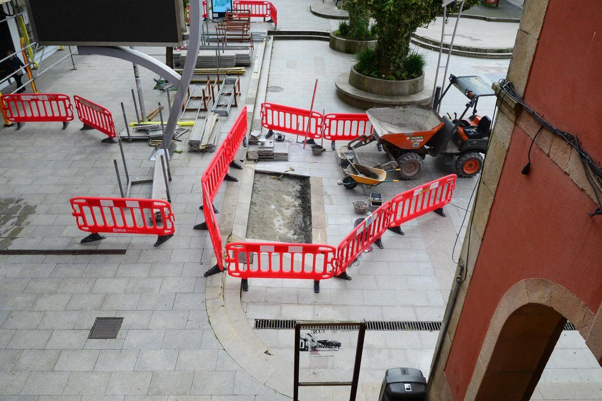 Un vallado laberíntico en Bueu.