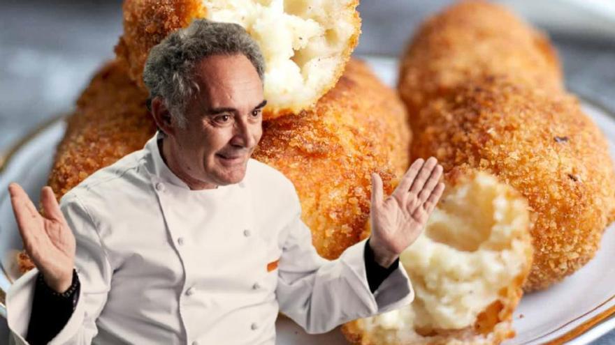 Chef Ferran Adrià: "Las auténticas croquetas de jamón no se preparan con leche, sino..."