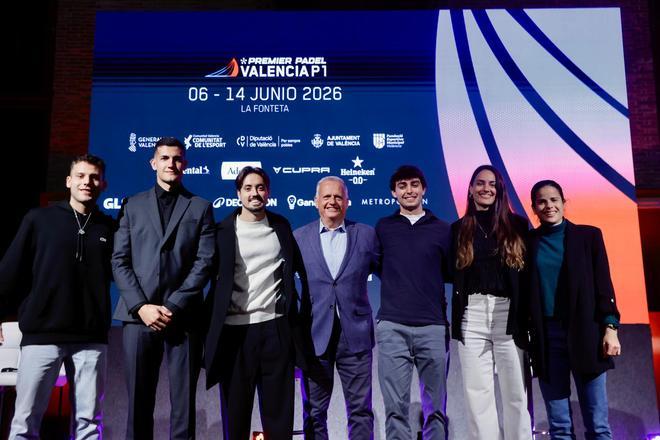 Presentación del Valencia Premier Pádel P1