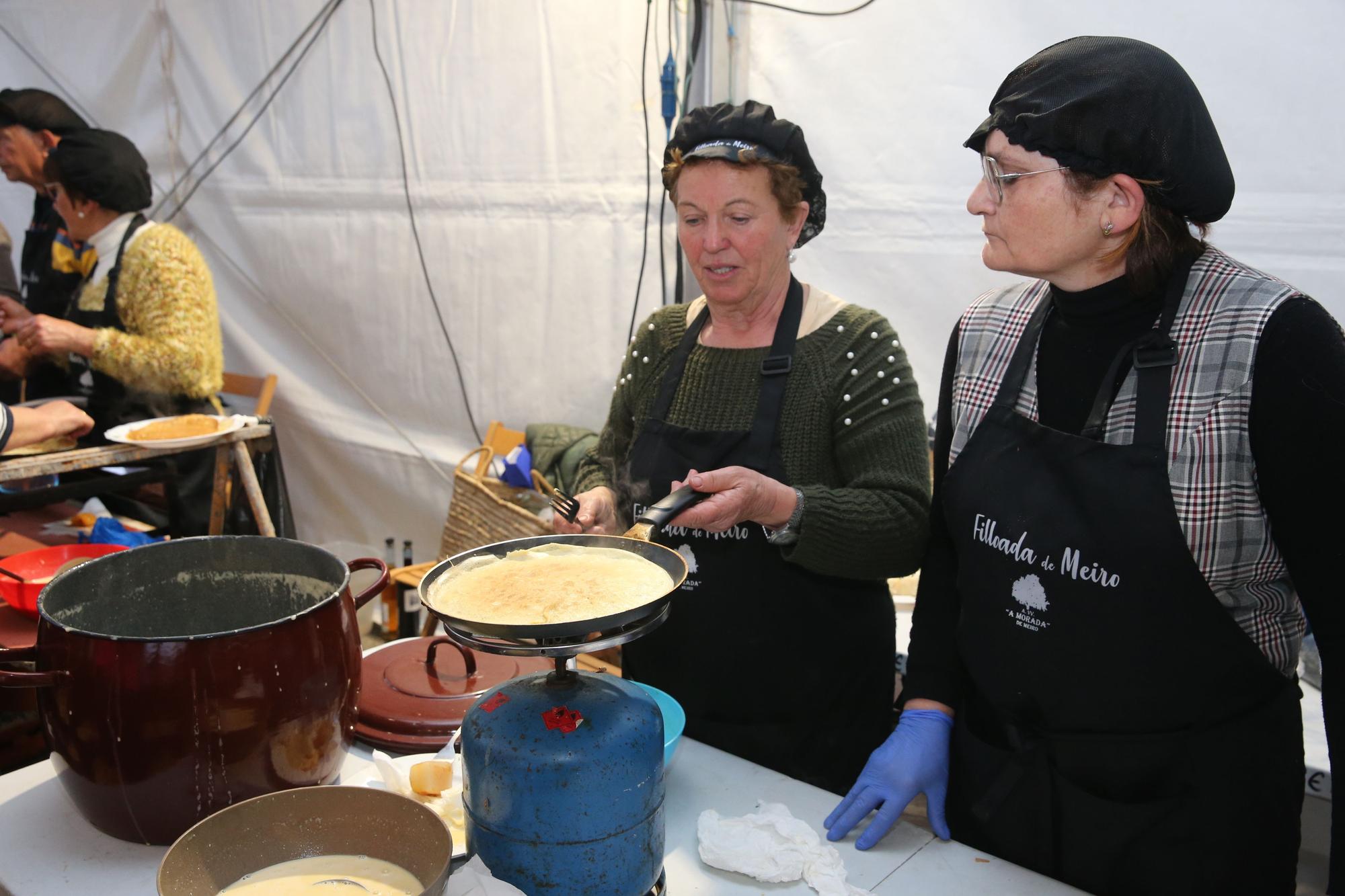 Bueu recupera la "filloada" de Meiro