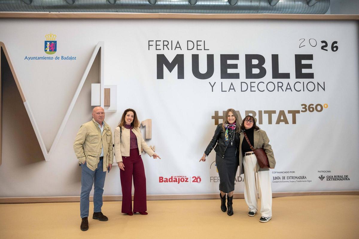 Fotogalería | La inauguración de la Feria del Mueble de Badajoz, en imágenes