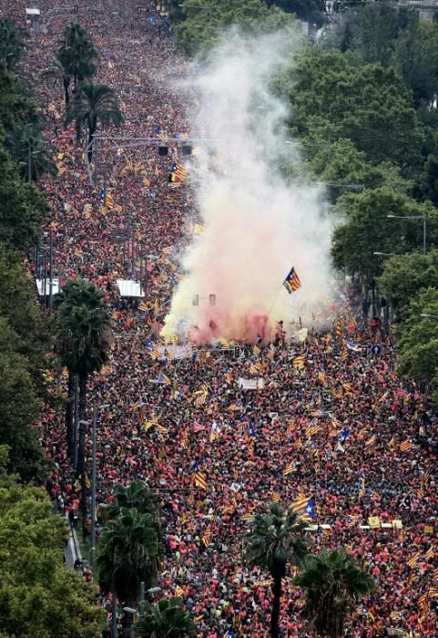 La Diada de Cataluña, en imágenes