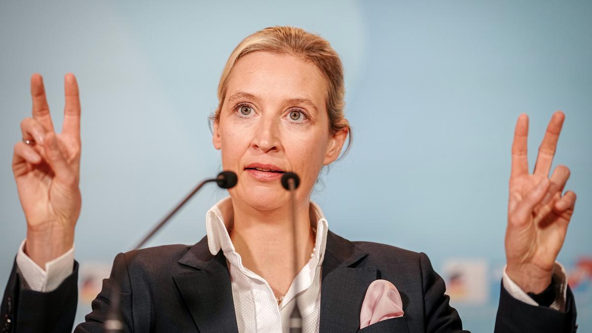 Alice Weidel, dirigente de Alternativa para Alemania (AfD)
