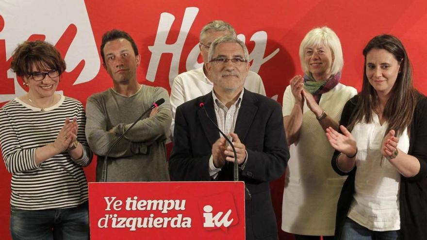 Gaspar Llamazares: &quot;Izquierda Unida está viva y tiene su corazón en Asturias&quot;