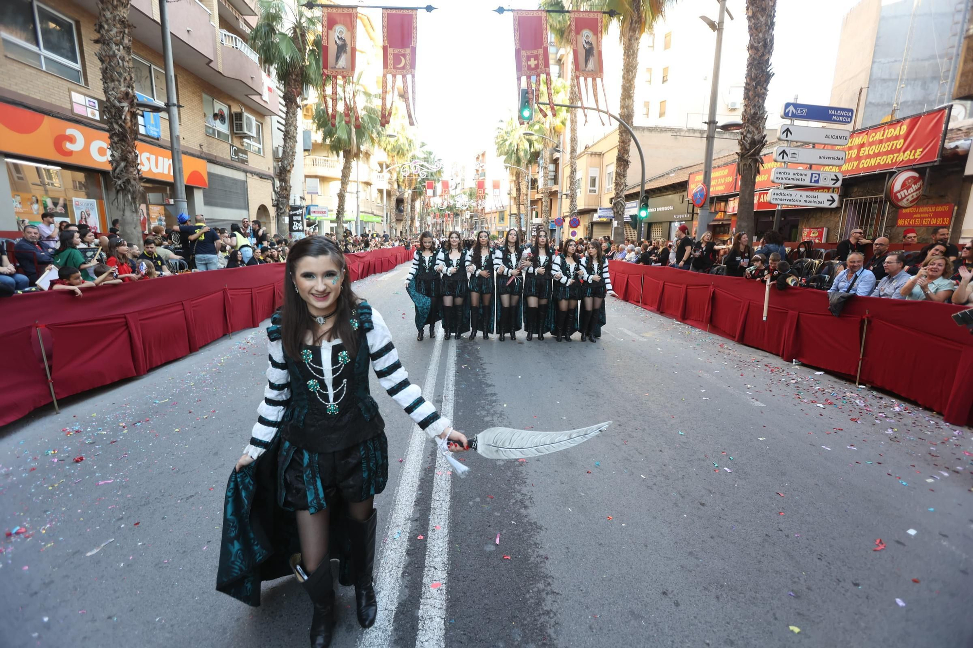 La entrada cristiana en los Moros y Cristianos de San Vicente, en imágenes