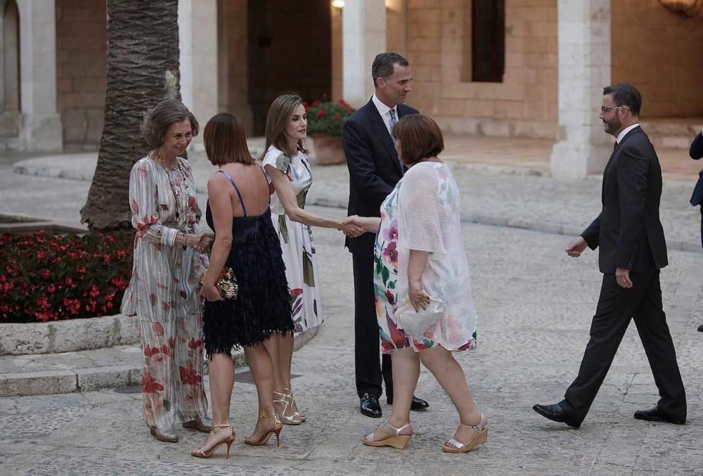 Cóctel de Felipe VI en la Almudaina