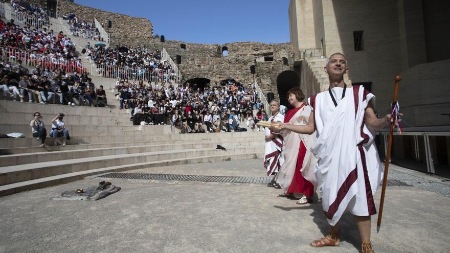 Las obras en el Teatro Romano obligan a variar la clausura del Festival Grecolatino de Sagunt