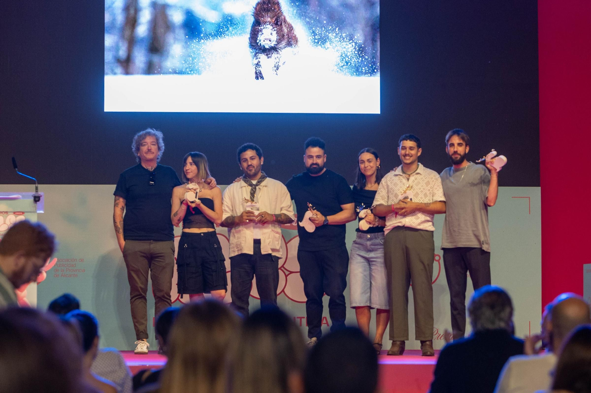Gala de los premios Alce de publicidad en Benidorm