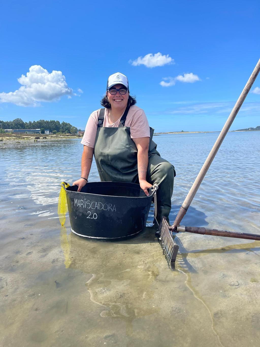 María Fontán o mariscadora 2.0