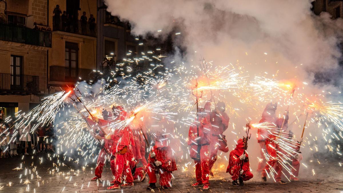 Mostra de Correfoc de la Festa Major de Manresa 2025