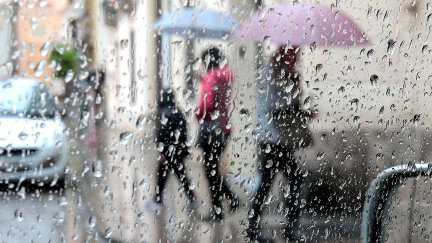 El tiempo en València anuncia lluvias y tormenta.