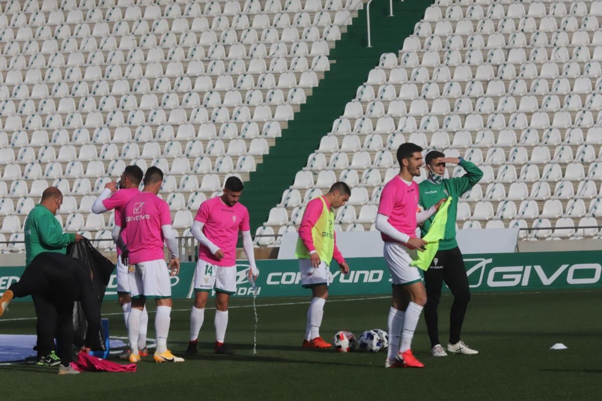 Frenazo en seco del Córdoba CF