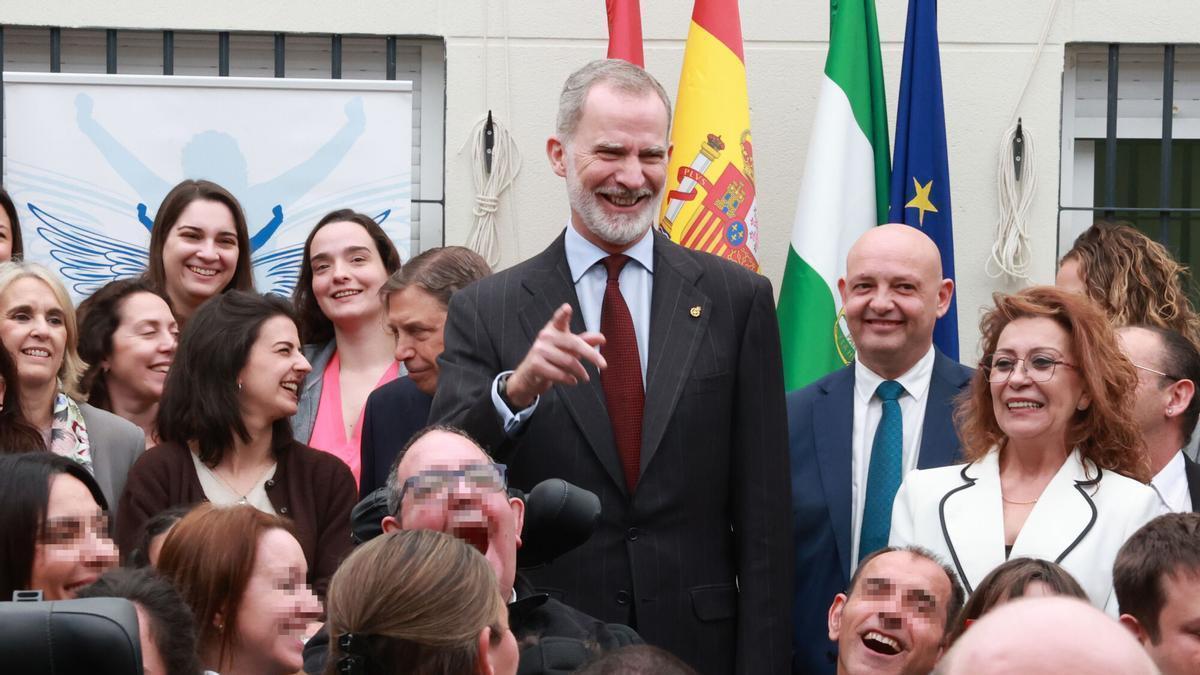 Vídeo | Así ha sido la visita del Rey Felipe VI a 300 personas con parálisis cerebral