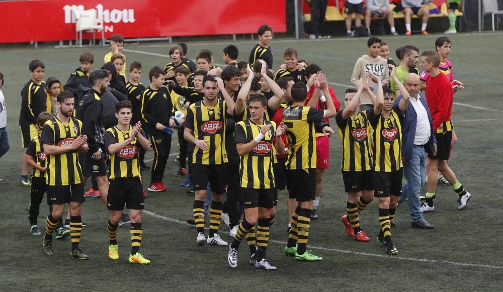 El equipo vigués golea en el Baltasar Pujales al Cayón de Cantabria y pasa a segunda ronda de la fase de ascenso