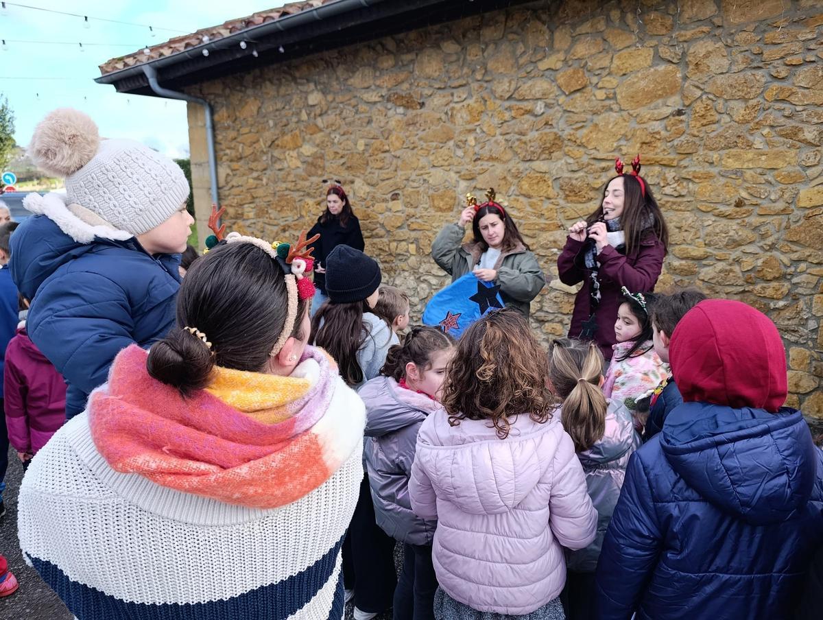 Así se vivieron las campanadas infantiles en Valdesoto