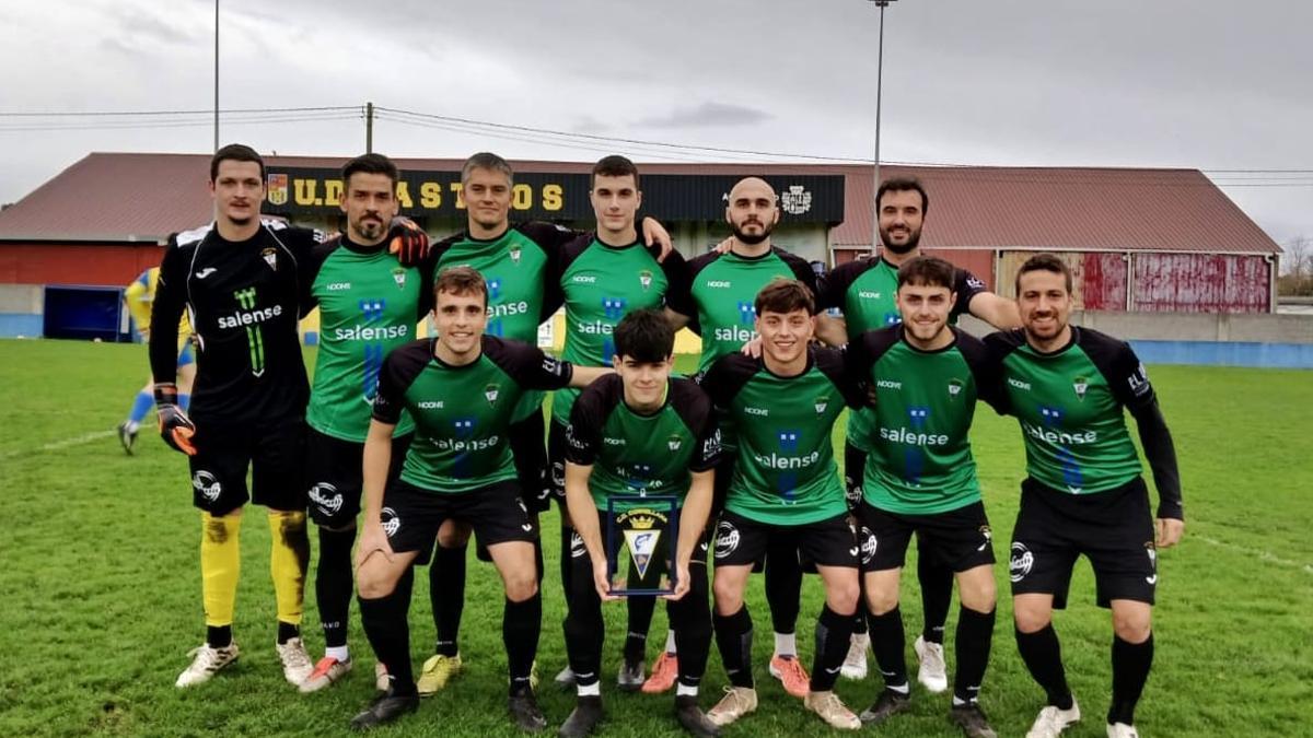 Jugadores del Cornellana.